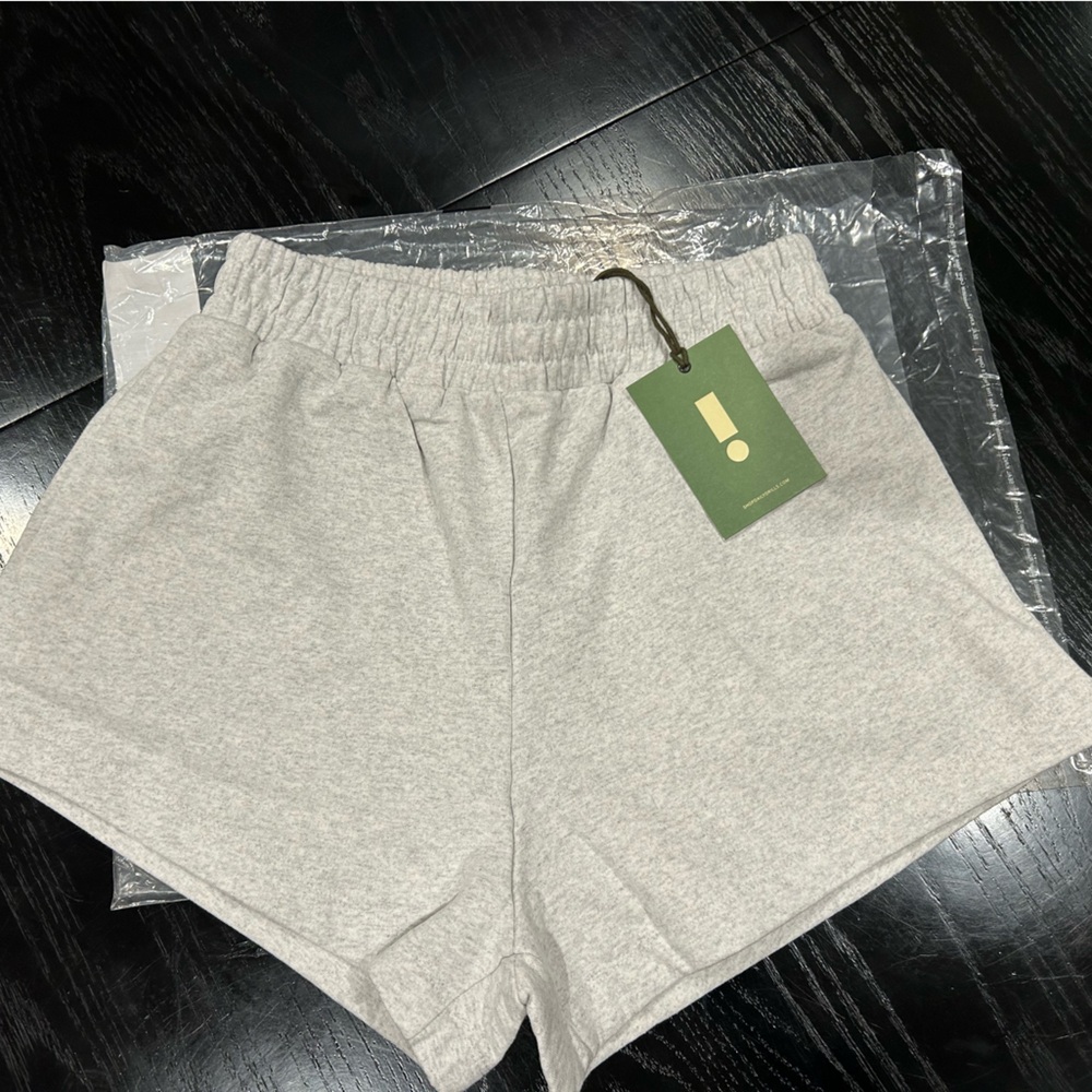 Daily Drills Super Fleece Short NWT - Heather Grey - XS/S